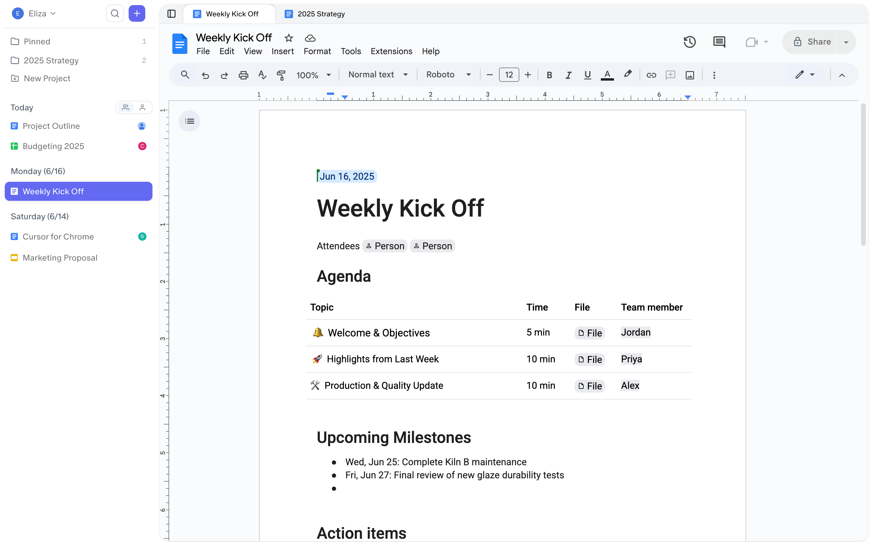 Product screenshot